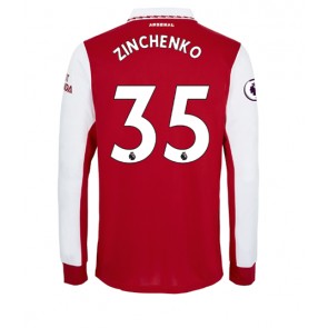Arsenal Oleksandr Zinchenko #35 Hemmatröja 2022-23 Långärmad